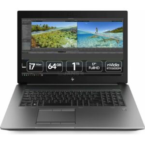 Portátil Recondicionado HP ZBook 17 G6 RTX 5000M Usado Renovado. Imagem Principal JANSit