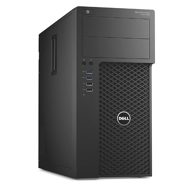 Dell Precision T3620 Workstation Usada Recondicionada. Imagem lateral direita JANS-it