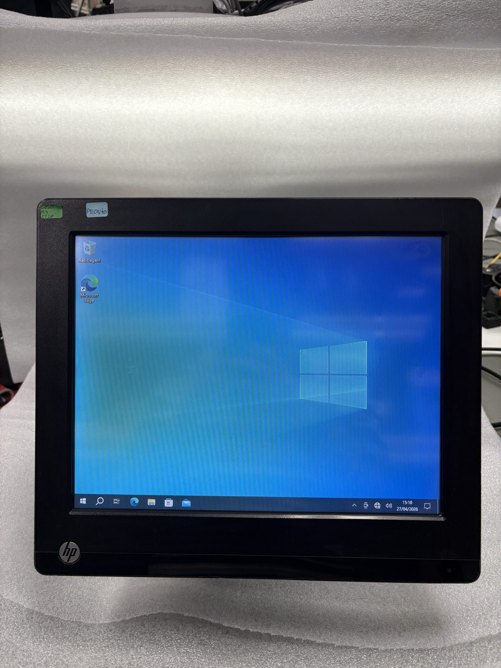 POS HP RP7 7800 | Pentium G850 | 4GB | SSD 128GB | 15" Touchscreen - Image 3