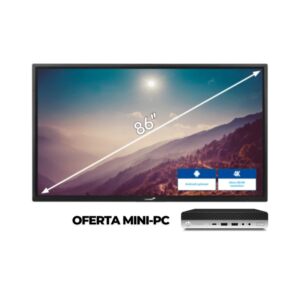 Display Profissional Táctil Legamaster ETX-8610UHD