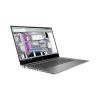HP Zbook Studio G7, usado recondicionado com potente processador Intel Core i7-10850H, imagem lateral.