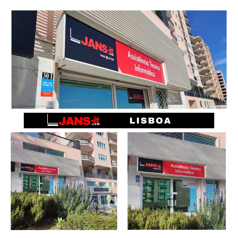 JANS-it Lisboa, visite a nossa loja em Alfragide. Os recondicionados mais procurados do mercado. Informática Profissional ao melhor preço está na JANS-it