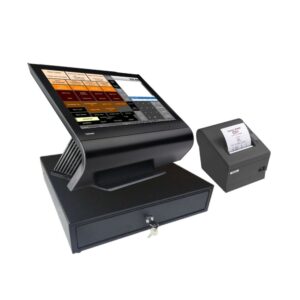 Solução completa POS Toshiba TCxWave 6140, impressora de talões e gaveta de dinheiro, JANS-it