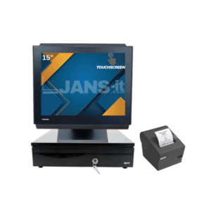 Solução Completa POS | Toshiba TCxWave 6140 | Gaveta Dinheiro | Impressora Talões