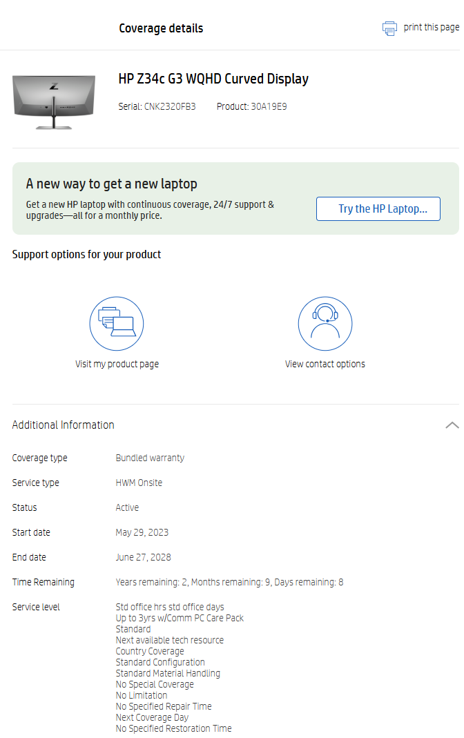 HP Z34c G3 | 4K | 21:9 | 34" - Dock Monitor - Image 6