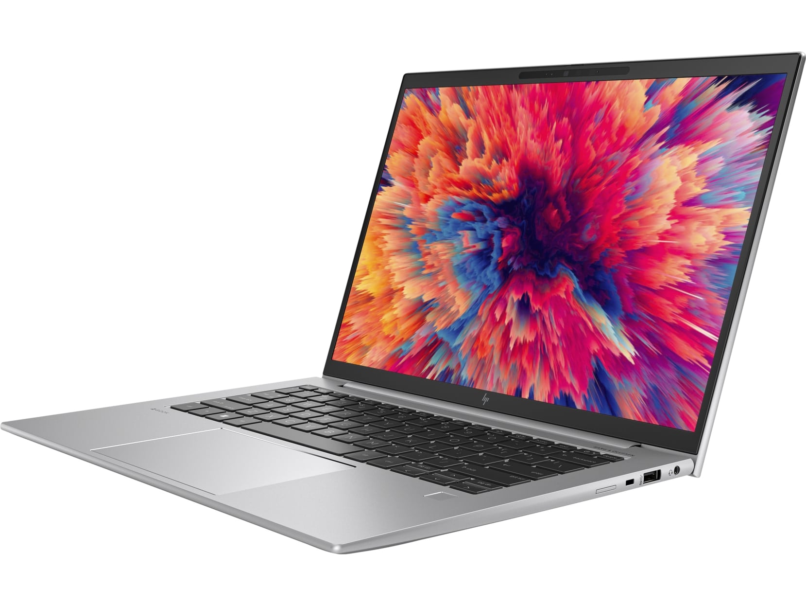 HP Zbook Firefly 14 G9 Workstation Portátil Recondicionado Usado Renovado. Imagem lateral esquerda JANS-it