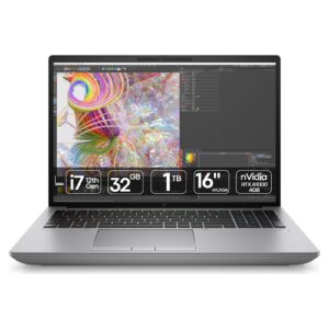 HP ZBook Fury 16 G9 | i7-12850HX | 32GB | SSD 1TB | RTX A1000 4GB | 16" FHD
