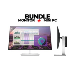Bundle All-In-One 32 polegadas Monitor e Mini PC Recondicionado Usado Renovado. Imagem Principal JANS-it