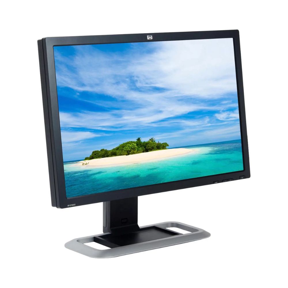 HP LP3065 Monitor Recondicionado Usado Renovado. Imagem lateral direita JANS-it