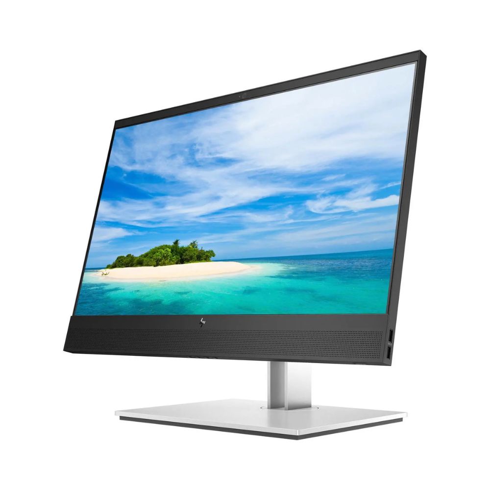 HP Mini-in-One 24 Display Monitor Recondicionado Usado Renovado. Imagem lateral esquerda JANS-it