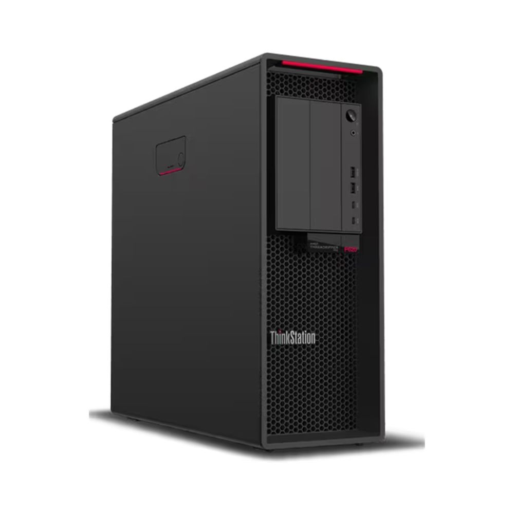 Lenovo Thinkstation P620 Workstation Profissional Recondicionada Usada Renovada. Imagem lateral direita JANS-it