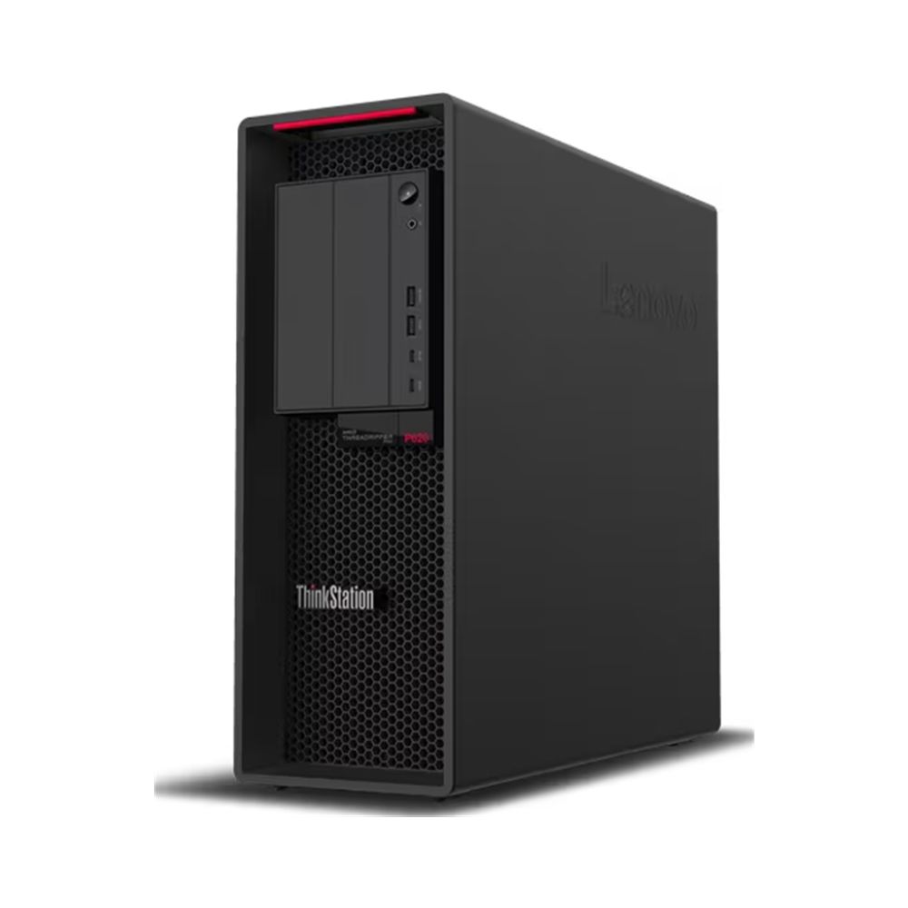 Lenovo Thinkstation P620 Workstation Profissional Recondicionada Usada Renovada. Imagem lateral esquerda JANS-it
