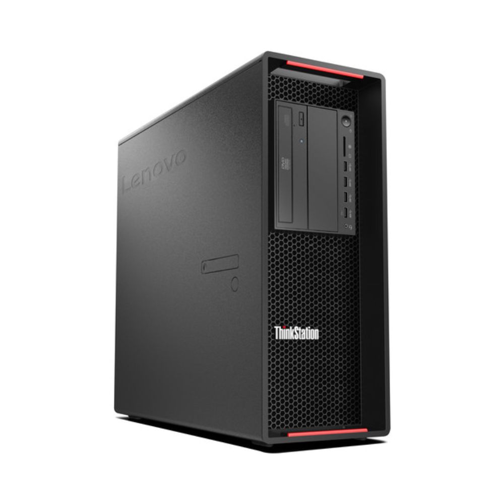 Lenovo ThinkStation P720 Workstation Recondicionada Usada Renovada. Imagem lateral direita JANS-it