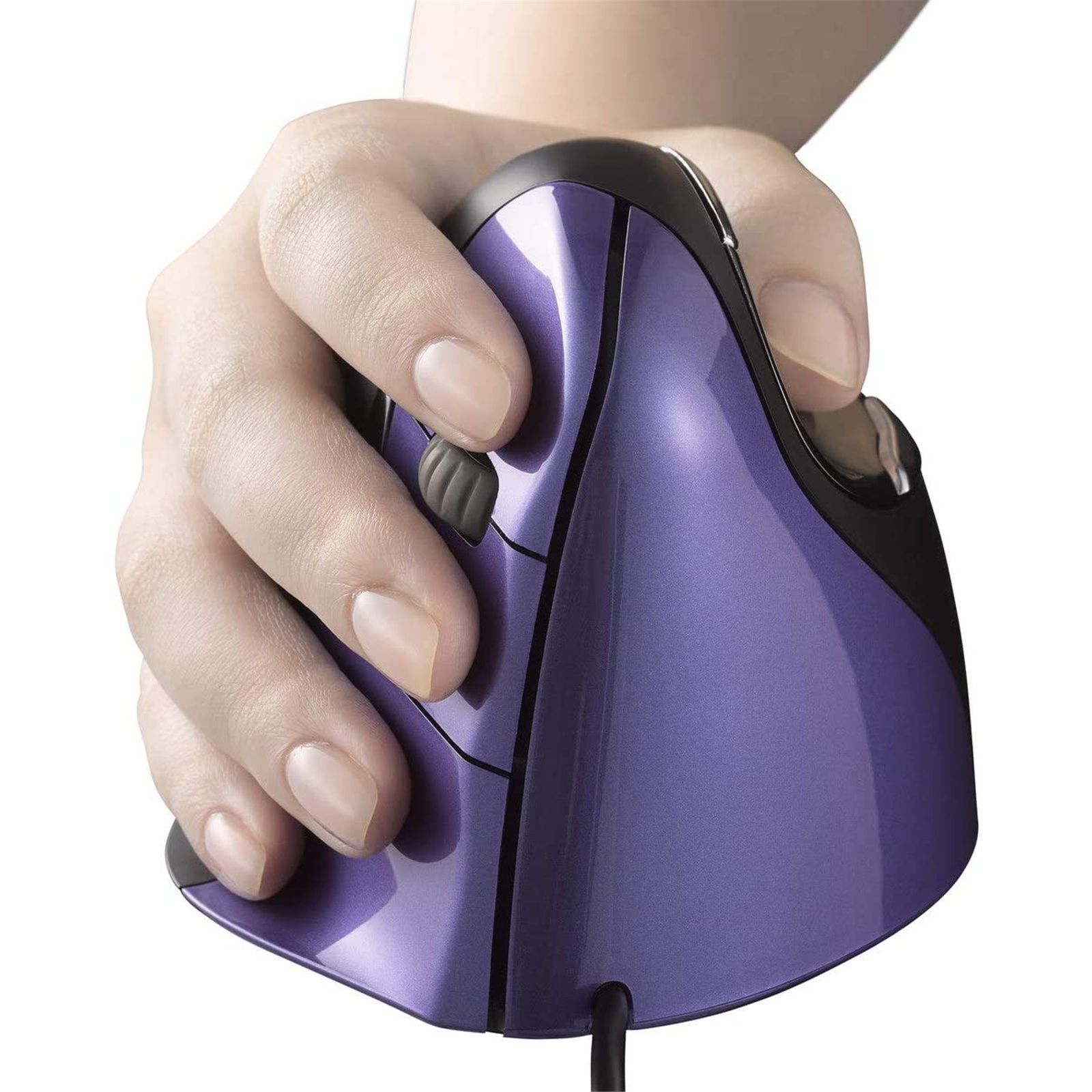 Rato Evoluent Vertical Mouse 4, rato ergonómico profissional. JANS-it Posição perfeita da mão.