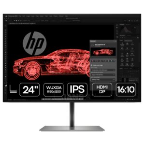 Imagem principal do monitor HP ZDisplay Z24n G3, monitor recondicionado de linha profissional, gráfico.