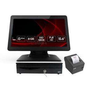 Solução POS Completa ELO ESY15i5 com Gaveta de Dinheiro, Impressora de Talões, Recondicionado Usado Renovado com garantia 2 anos. Imagem Principal JANSit