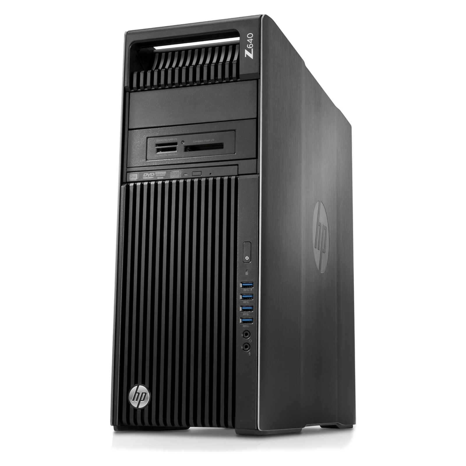 Workstation Recondicionada HP Z640 Quadro M2000 Usada Renovada com garantia 2 anos. Imagem lateral JANSit