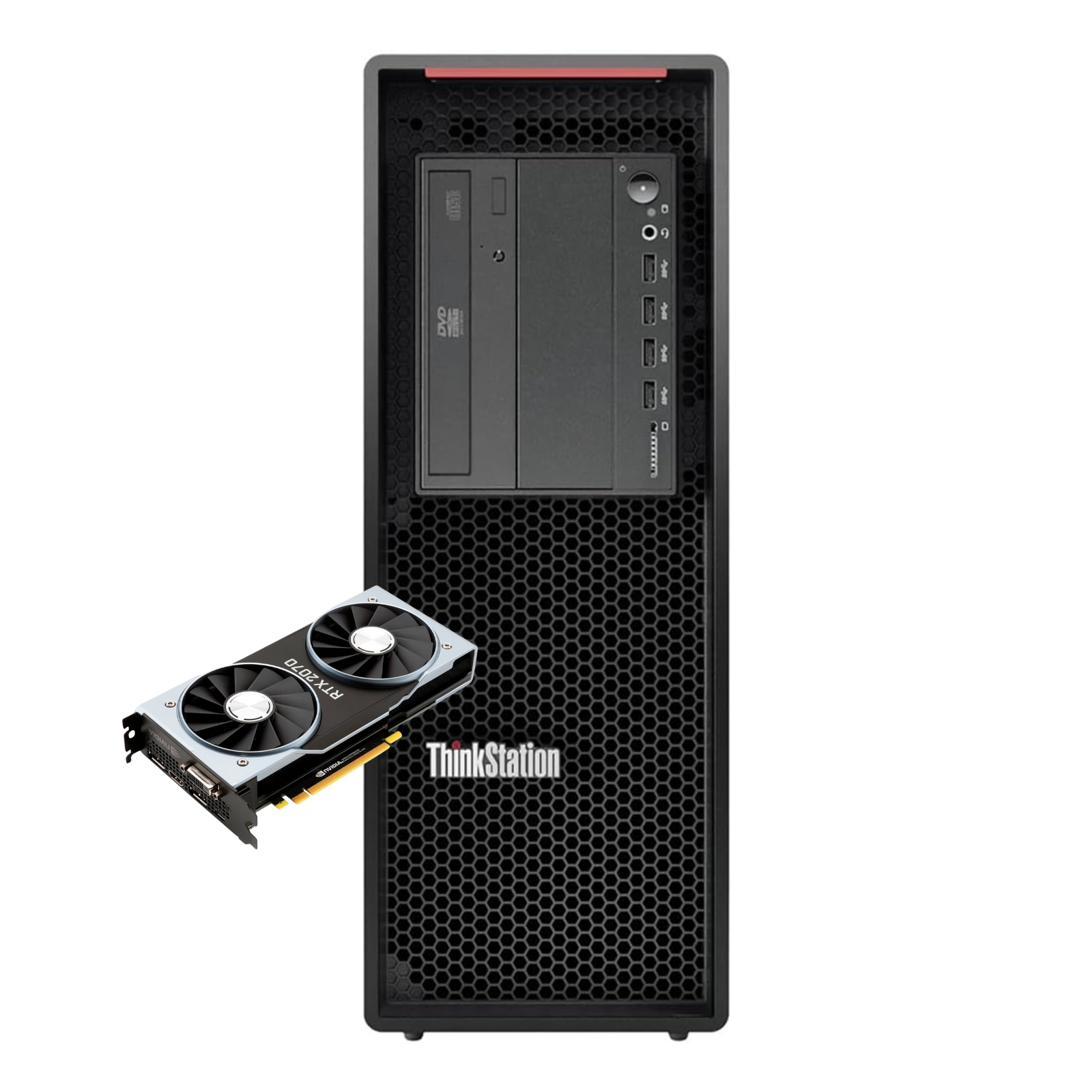 Workstation Recondicionada Lenovo ThinkStation P520 RTX 2070 c/ garantia 2 anos Usada Renovada. Imagem Principal JANSit