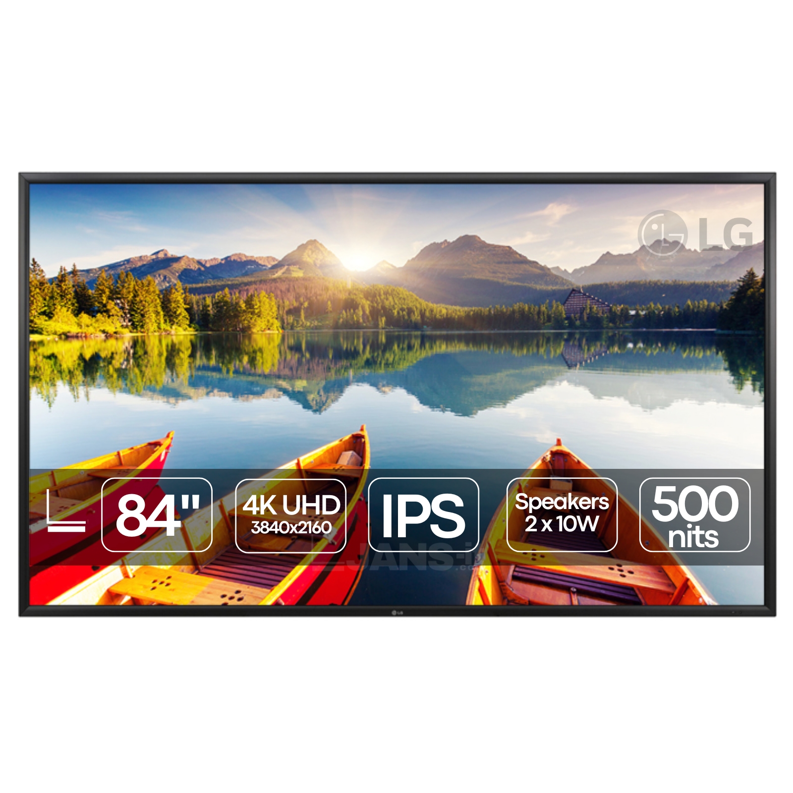 Display Profissional Recondicionado LG 84WS70MD-B Usado Renovado c/ garantia 2 anos. Imagem Principal JANSit