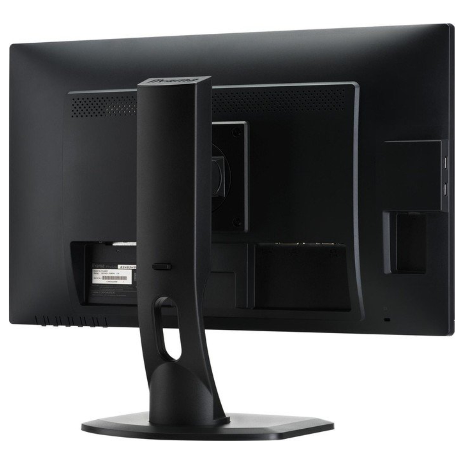 Monitor Recondicionado iiyama ProLite B2483HSU Usado Renovado c/ garantia 2 anos. Imagem traseira JANSit