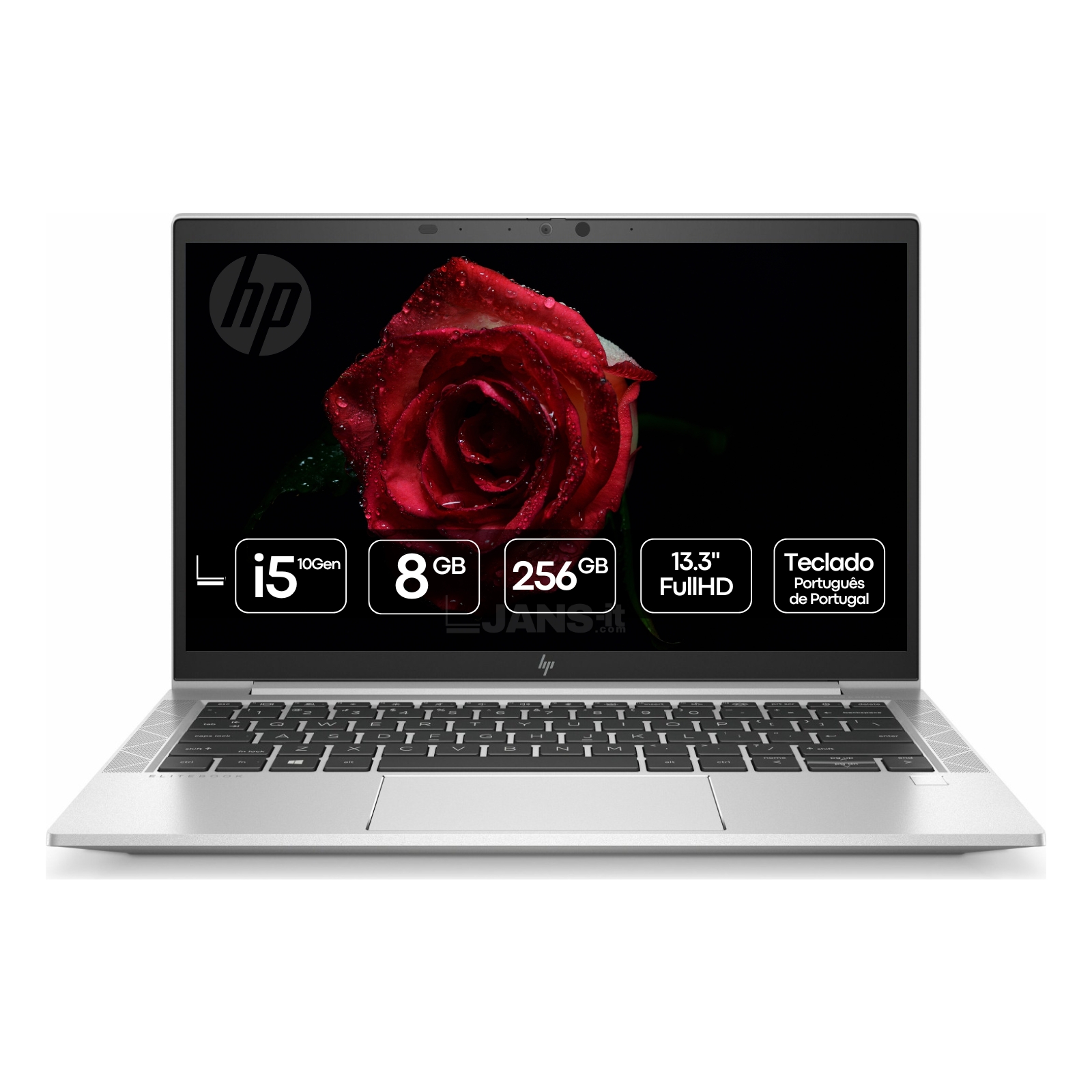 Portátil Recondicionado HP Elitebook 830 G7 Usado Renovado com garantia 2 anos. Imagem Principal JANSit
