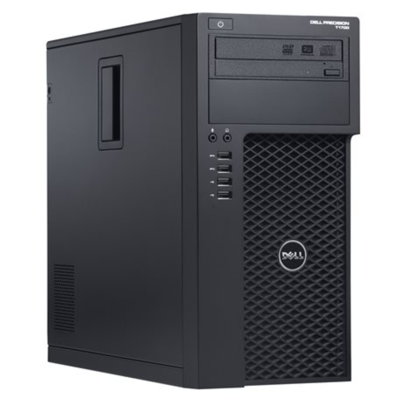 Workstation Recondicionada Dell Precision T1700 c/ garantia 2 anos Usada Renovada. Imagem lateral JANSit