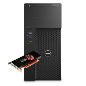 Workstation Recondicionada Dell Precision T3620 AMD FirePro W4300 Usada Renovada c/ garantia 2 anos. Imagem Principal JANSit