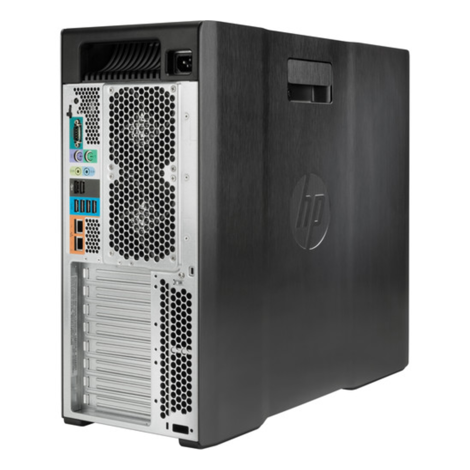 Workstation Recondicionada HP Z840 c/ P4000 Usada Renovada com 2 anos de garantia. Imagem traseira JANSit