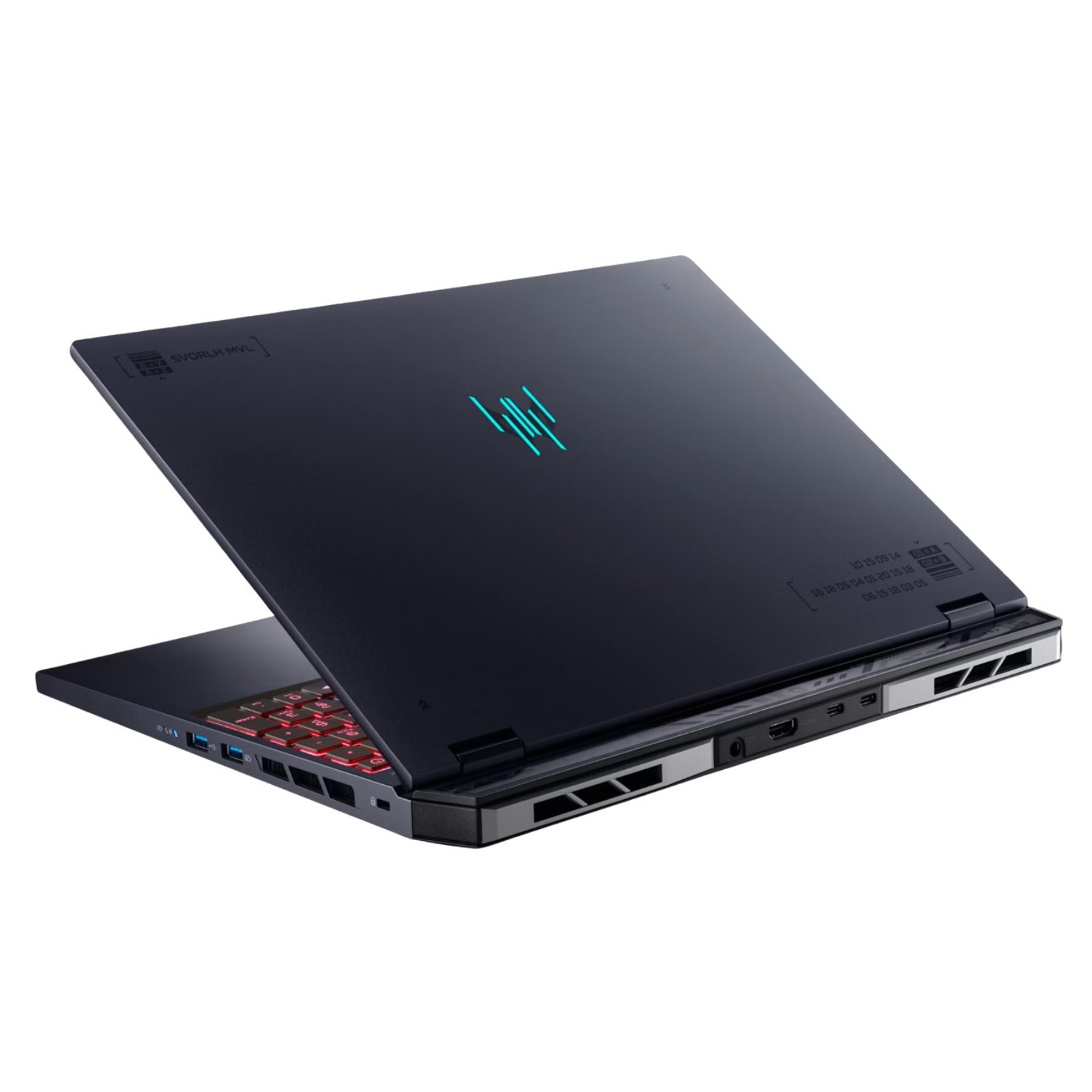 Portátil Recondicionado Acer Predator Helios Neo PHN16-72 Usado Renovado com garantia 2 anos. Imagem traseira JANSit
