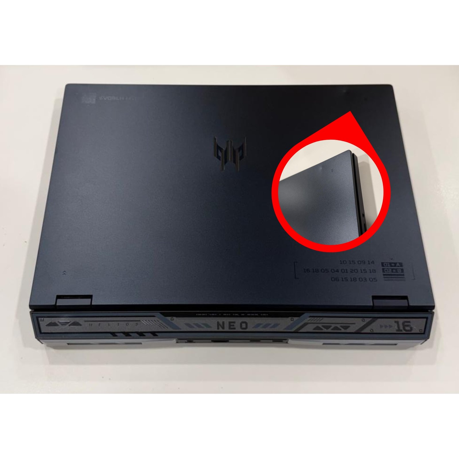 Portátil Recondicionado Acer Predator Helios Neo PHN16-72 Usado Renovado com garantia 2 anos. Imagem real JANSit