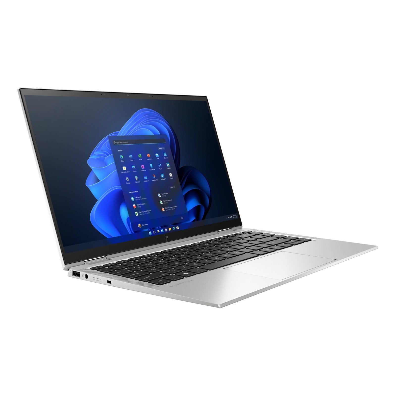 Portátil Recondicionado HP Elitebook 1040 G8 x360 Usado Renovado com garantia 2 anos. Imagem lateral JANSit