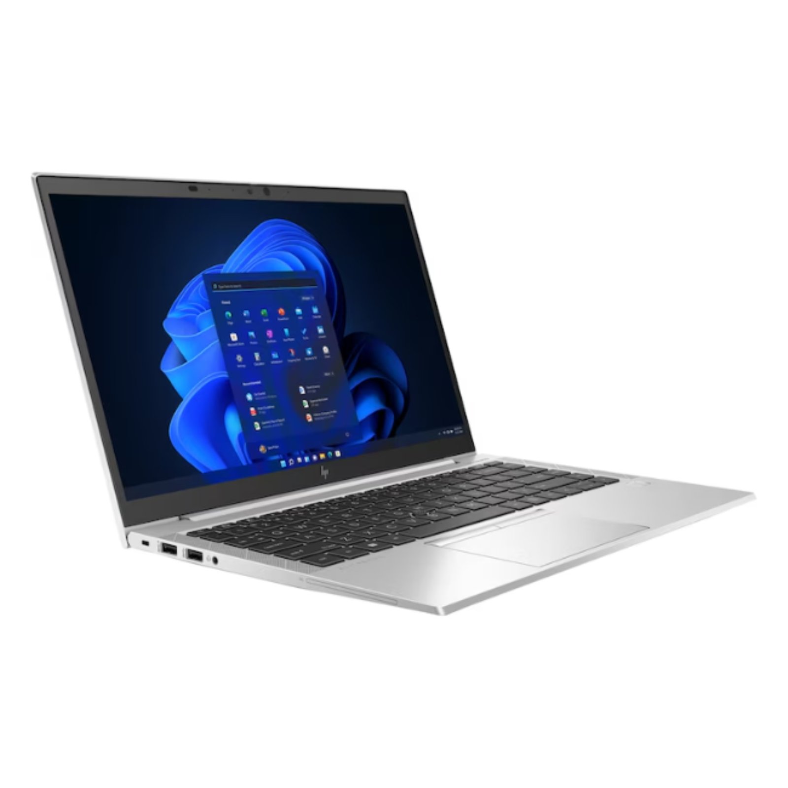 Portátil Recondicionado HP Elitebook 840 G8 Usado Renovado com garantia 2 anos. Imagem lateral JANSit