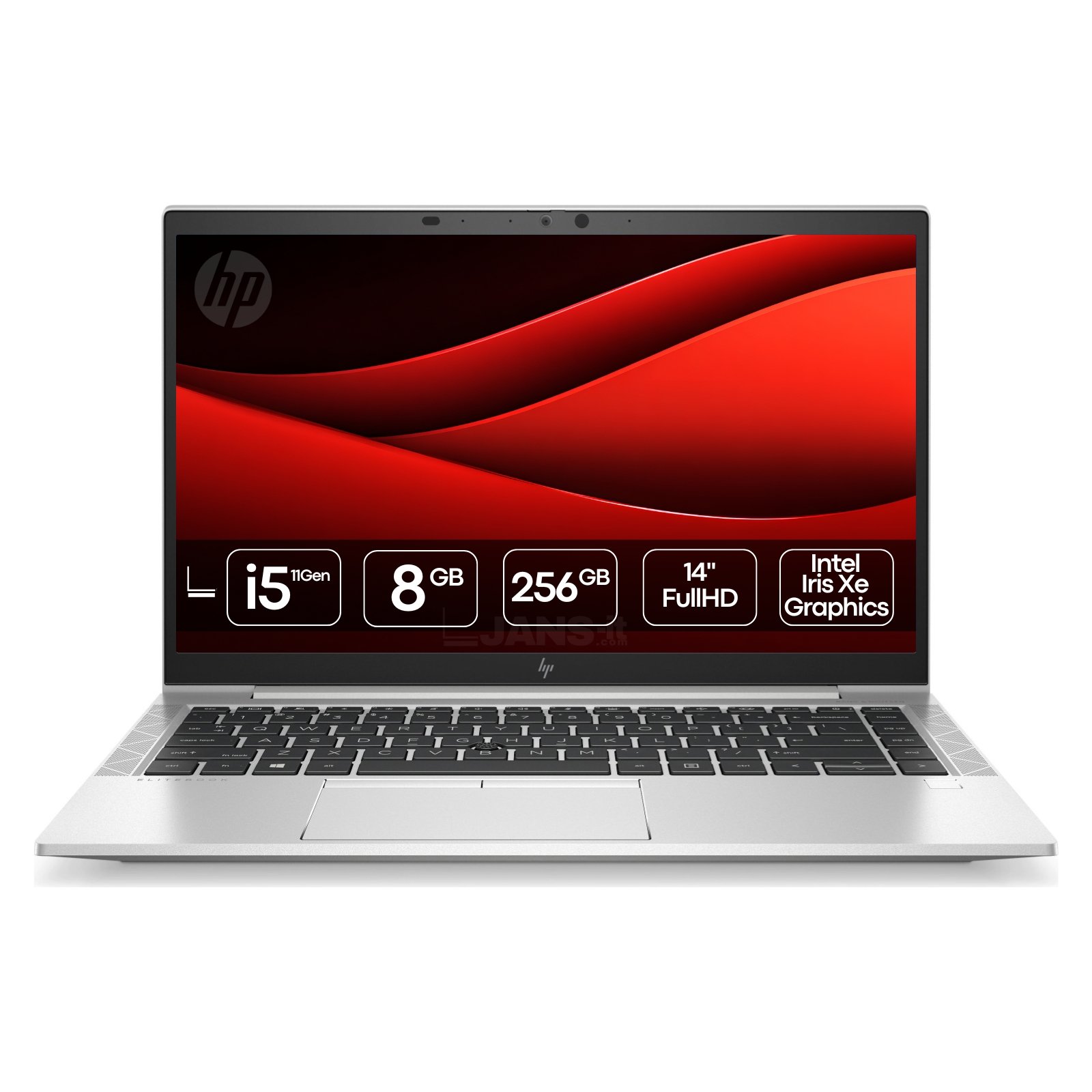 Portátil Recondicionado HP Elitebook 840 G8 Usado Renovado com garantia 2 anos. Imagem Principal JANSit