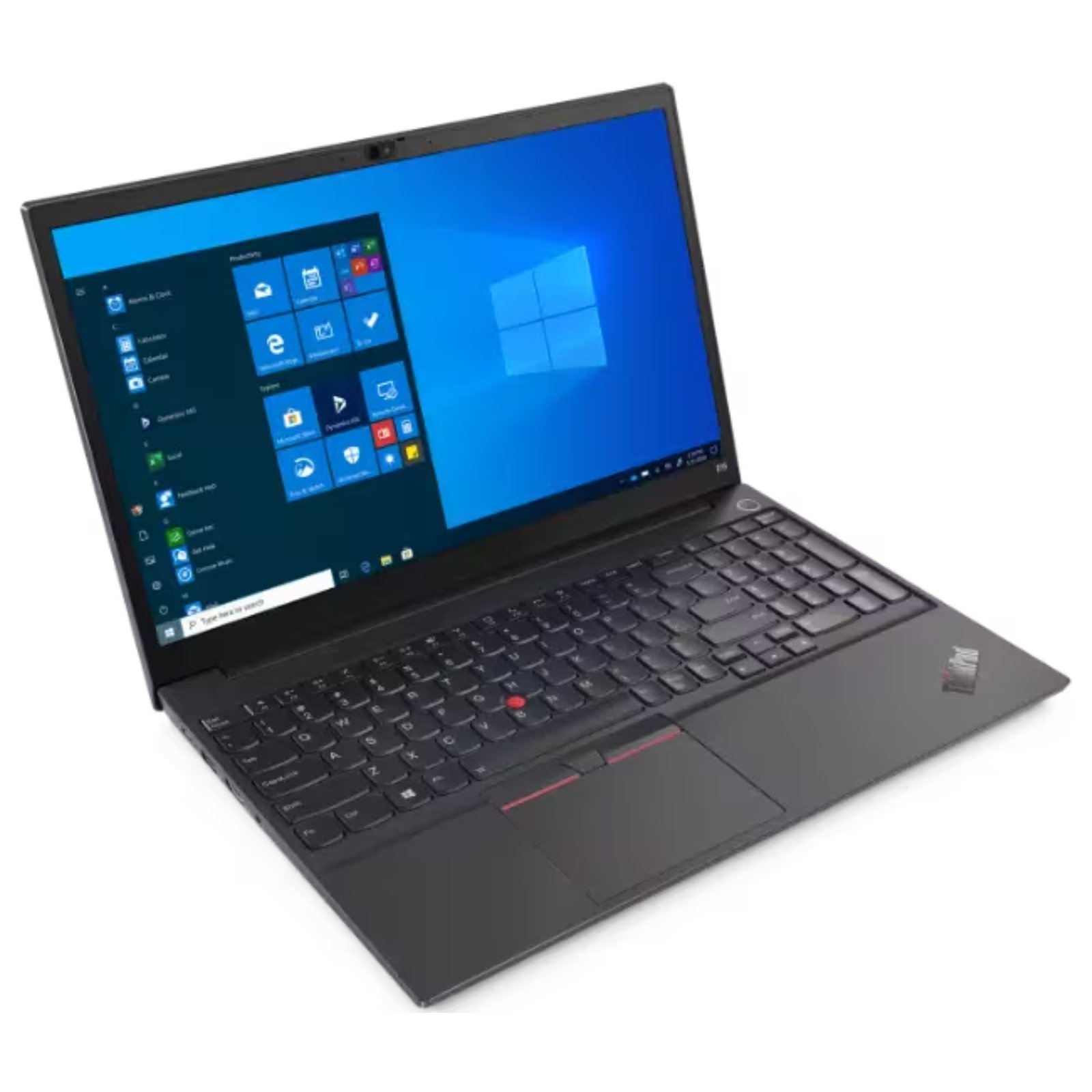 Portátil Recondicionado Lenovo ThinkPad E15 G2 Usado Renovado com garantia 2 anos. Imagem lateral JANSit