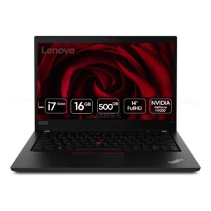 Portátil Recondicionado Lenovo ThinkPad T14 Gráfica MX330. Usado Renovado com garantia 2 anos. Imagem Principal JANSit