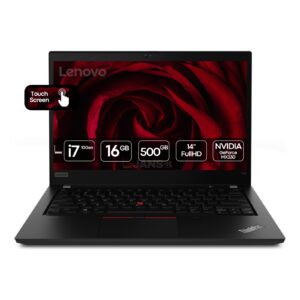 Portátil Recondicionado Lenovo ThinkPad T14 Gráfica MX330 e Touchscreen. Usado Renovado com garantia 2 anos. Imagem Principal JANSit