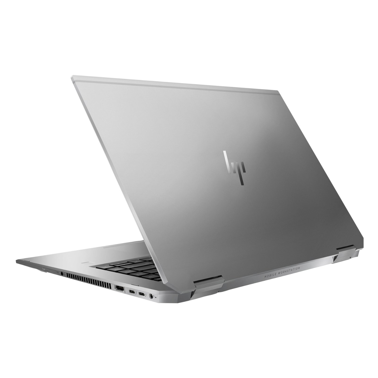 Workstation Portátil Recondicionada HP ZBook Studio G5 x360 Usada Renovada com garantia 2 anos. Imagem traseira JANSit