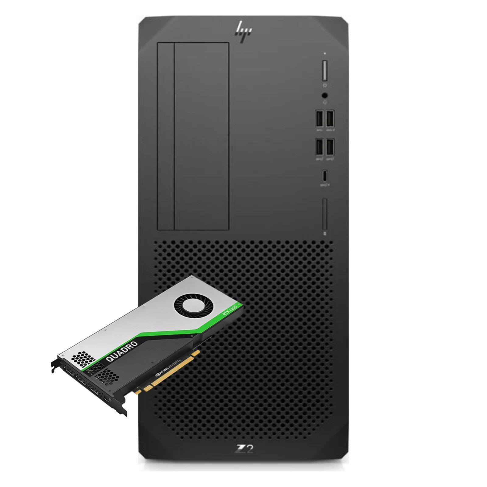 Workstation Recondicionada HP Z2 G5 RTX 4000 Usada Renovada com garantia 2 anos. Imagem Principal JANSit