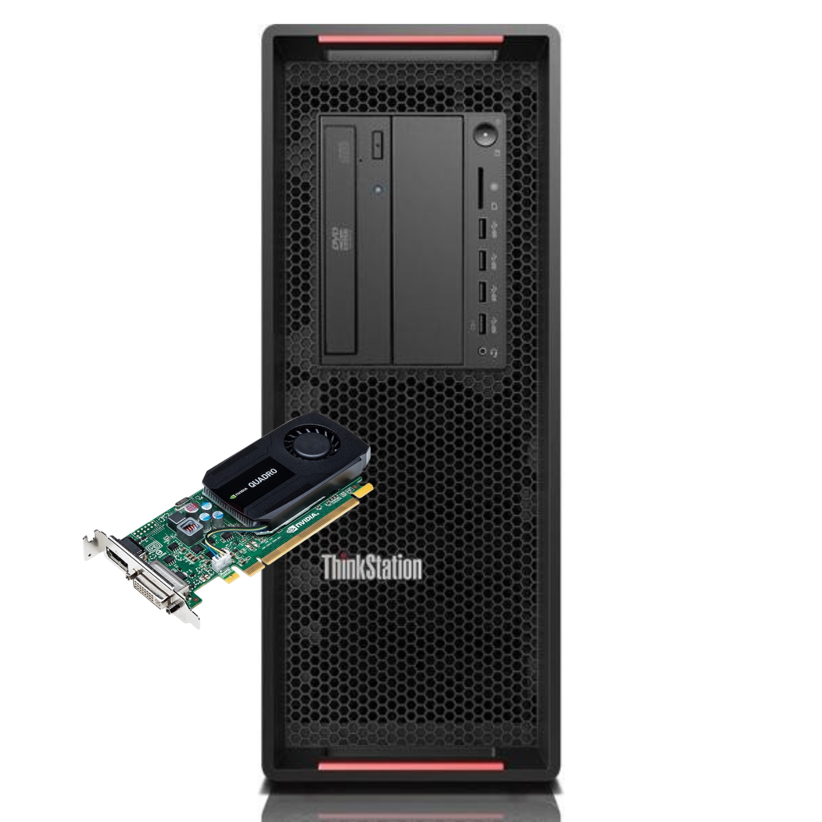 Workstation Recondicionada Lenovo ThinkStation P720 Xeon Silver 4114 K420 Usada Renovada com garantia 2 anos. Imagem Principal JANSit