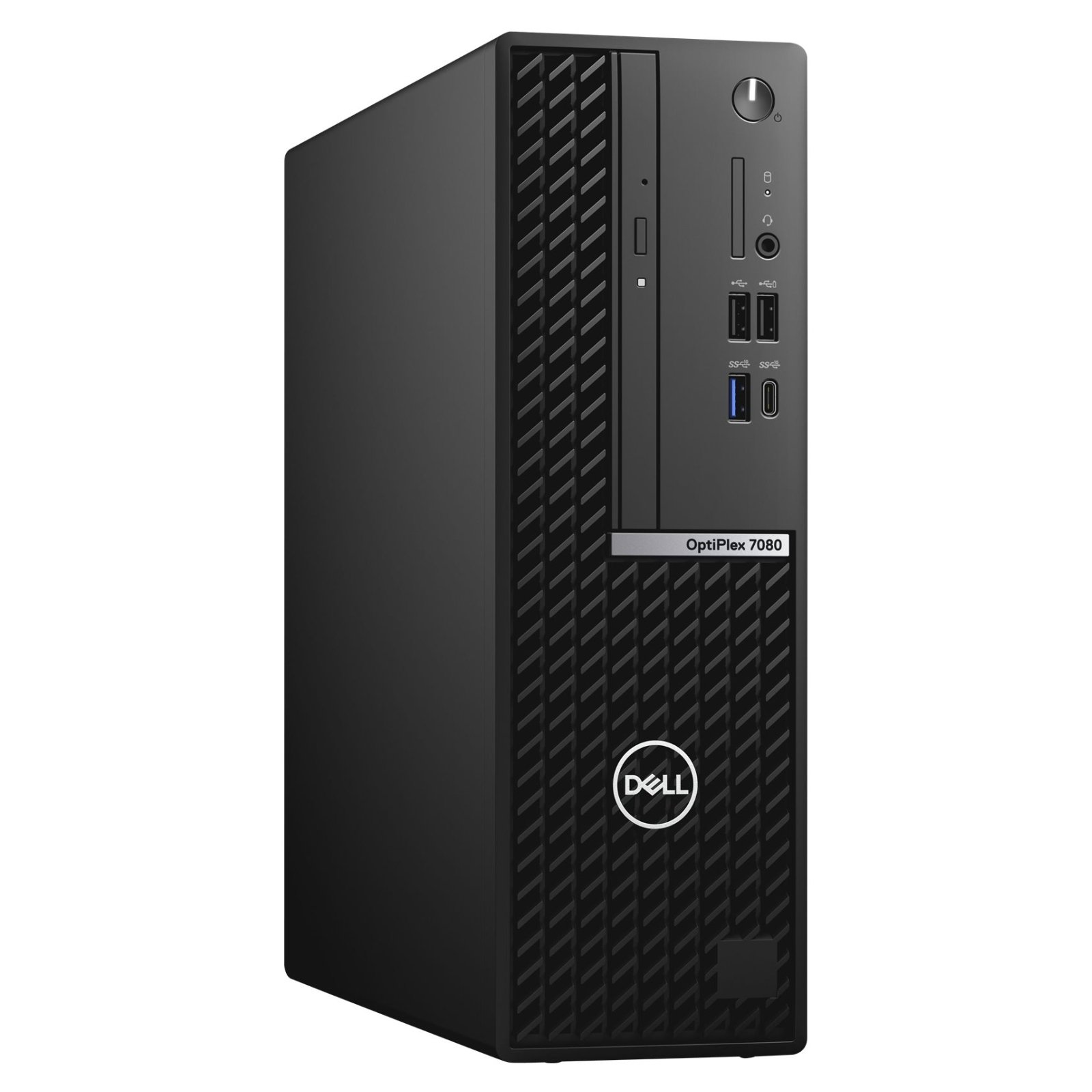 Computador Recondicionado Dell Optiplex 7080 SFF Usado Renovado com garantia 2 anos. Imagem lateral JANSit
