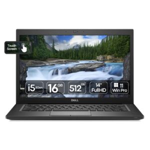 Portátil Dell Latitude 7490 Touchscreen recondicionado JANSit – Ecrã tátil de 14 polegadas Full HD, chassis em liga de magnésio e acabamento premium em fibra de carbono. Design profissional ultra-resistente com garantia JANSit.