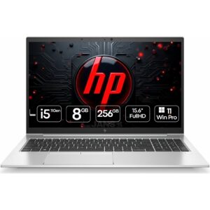 Portátil profissional HP EliteBook 850 G8 recondicionado JANSit – Processador Intel Core i5, ecrã de 15.6 polegadas Full HD e teclado retroiluminado com teclado numérico. Design premium em alumínio para produtividade empresarial, com garantia JANSit.