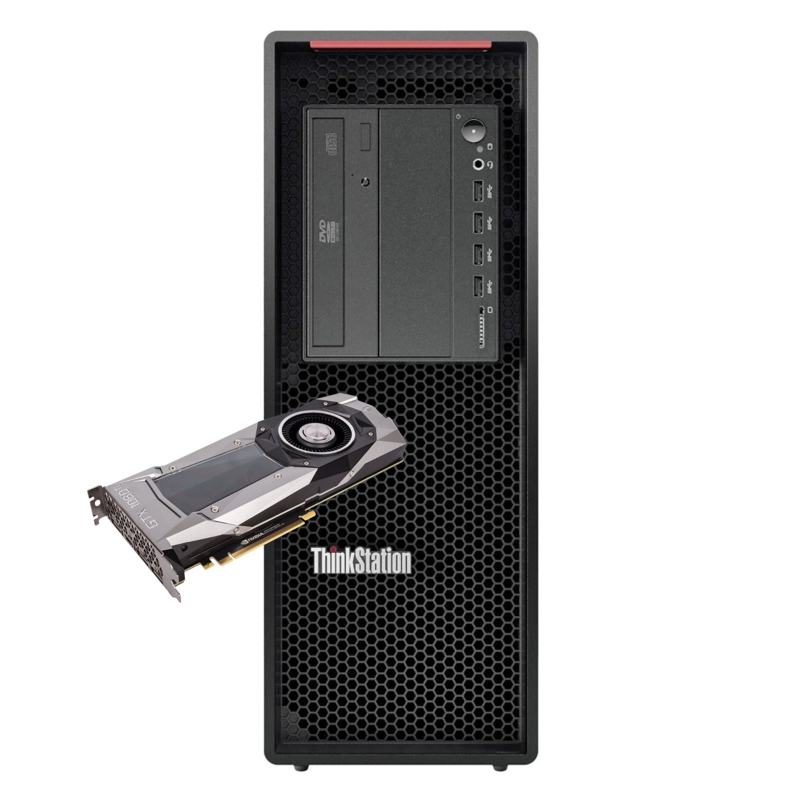 Workstation Recondicionada Lenovo ThinkStation P520 NVIDIA GTX 1080 Usada Renovada com garantia 2 anos. Imagem Principal JANSit