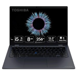 Portátil ultra-leve Toshiba Dynabook Portégé X30L-J recondicionado JANSit – Peso recorde de 900g, chassis em liga de magnésio azul místico e ecrã de 13.3 polegadas. Performance profissional de alta portabilidade Grade A com garantia JANSit.