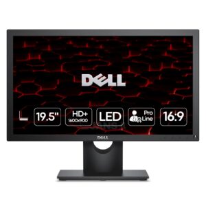 Monitor Profissional Dell E2016H de 20 polegadas JANSit – Resolução HD+, painel anti-reflexo e design robusto ideal para escritórios e espaços reduzidos.