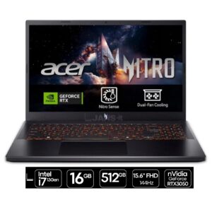 Portátil Gaming Acer Nitro V15 ANV15-51 com nvidia 3050. Portátil gaming novo em caixa aberta JANSit