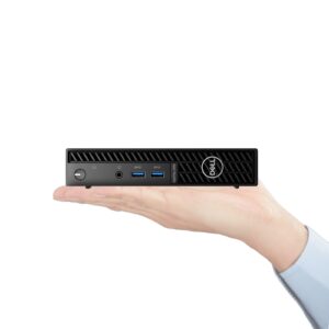 Mini PC Dell Optiplex 3000 Micro recondicionado JANSit – Processador Intel Core i5-12500T (12.ª Gen), 8GB RAM e SSD 256GB. Design ultra-compacto de alta performance, estado Grade A com garantia JANSit. Solução ideal para escritórios modernos e espaços reduzidos.