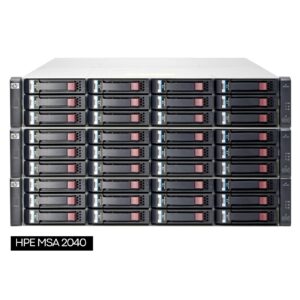 istema de Storage HPE MSA 2040 SAS recondicionado JANSit – Configuração de alta densidade com 36 discos HDD de 3TB (Total 108TB). Solução de armazenamento empresarial de alto desempenho, estado Grade A com garantia JANSit. Ideal para datacenters e backups críticos.
