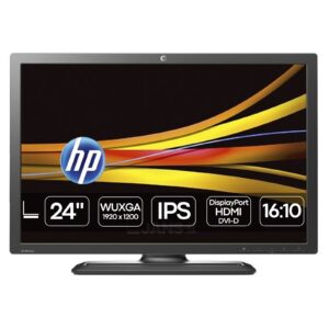 Monitor profissional HP ZR2440W recondicionado JANSit – Painel IPS de 24 polegadas com resolução 1920x1200 (16:10). Design ergonómico avançado, excelente precisão de cor e ângulos de visão amplos. Estado Grade A com garantia JANSit.