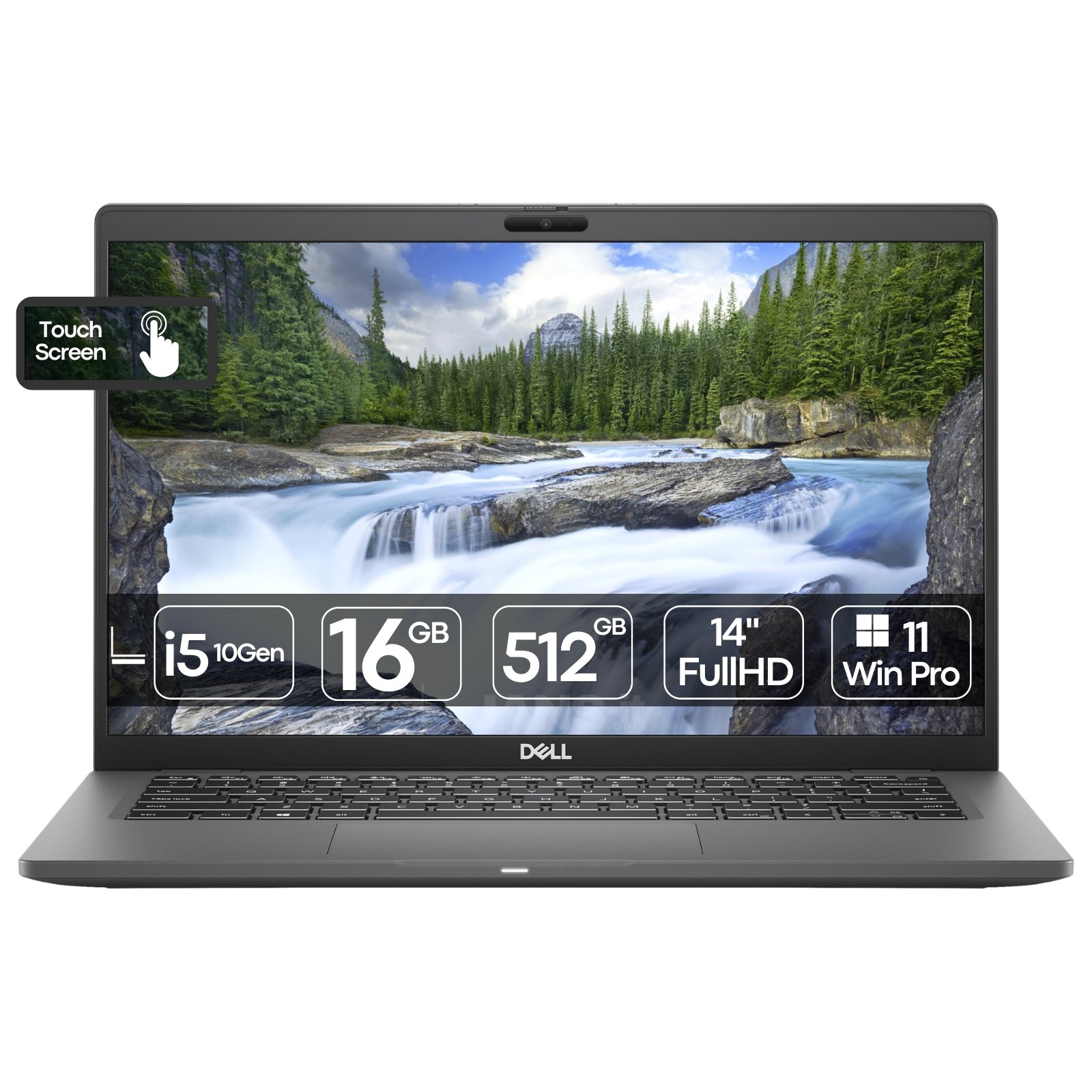 Portátil profissional Dell Latitude 7410 touchscreen recondicionado JANSit – Processador Intel Core i5, design elegante em liga de magnésio e ecrã tátil de 14 polegadas. Ultraportátil premium para executivos, estado Grade A com garantia JANSit e alta performance móvel.